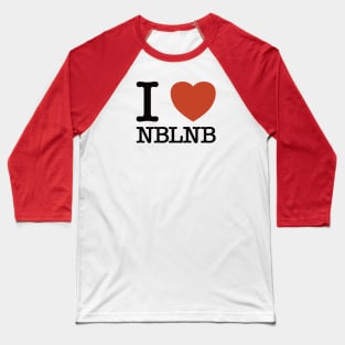 I heart NBLNB Baseball T-Shirt